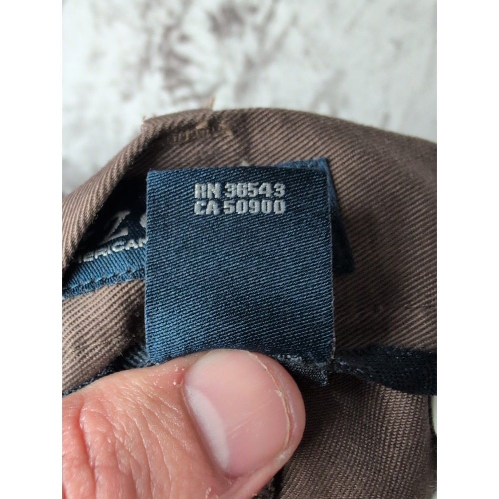 IZOD Pants Men's 34x32 Brown Flat Front Casual Dress Slacks - Picture 11 of 13